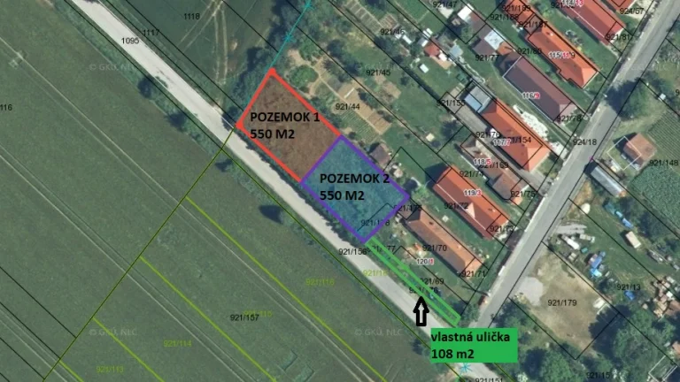 Predaj - stavebný pozemok - Malé Vozokany - ZNÍŽENÁ CENA