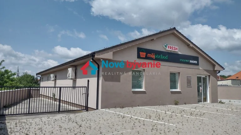Na predaj obchodná budova - Dulovce(N064-18-FRAD)