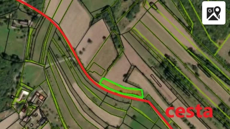 Orná pôda 2390 m2 Krupina Zalaz Horné Kopanice