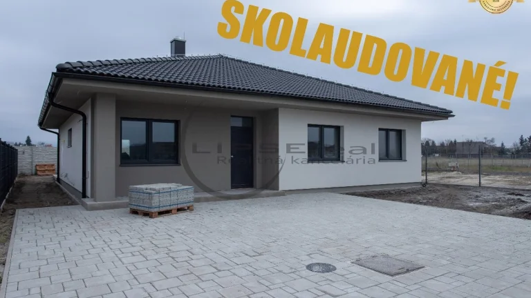 NA PREDAJ NOVOSTAVBA samostatný 5-izb rodinný dom v Zohore