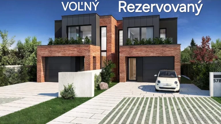 Novostavba - dvojdom Kremnická ulica, Košice