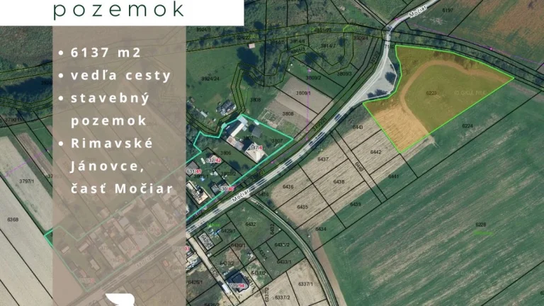 MARKS™ | Lukratívny pozemok na predaj - Rimavská Sobota