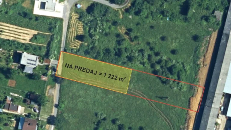 Na predaj pozemok v ZM s výhľadom na mesto