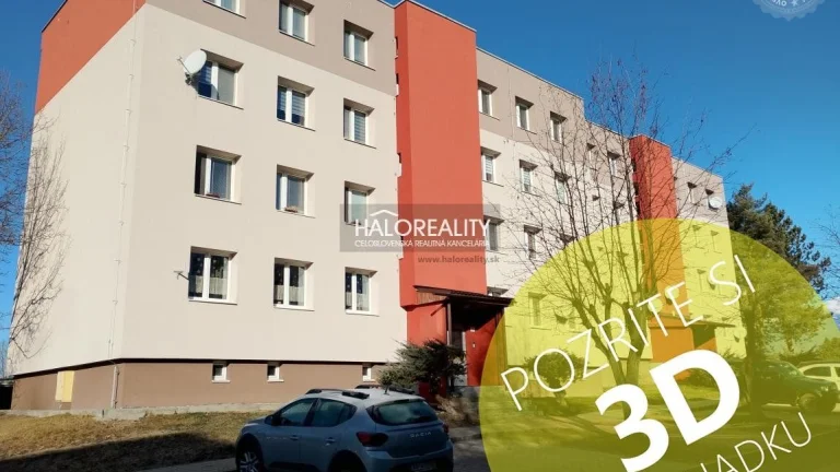 HALO reality - Predaj, trojizbový byt Liptovský Peter - ZNÍŽ