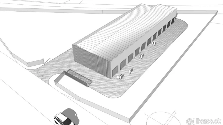 GARAZE SKLADY DIELNA SELF STORAGE NOVY PROJEKT V PRIEVIDZI