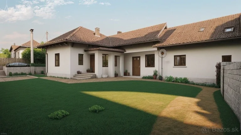 Starší rodinný dom s väčším pozemkom, 1487 m2, Záhradné