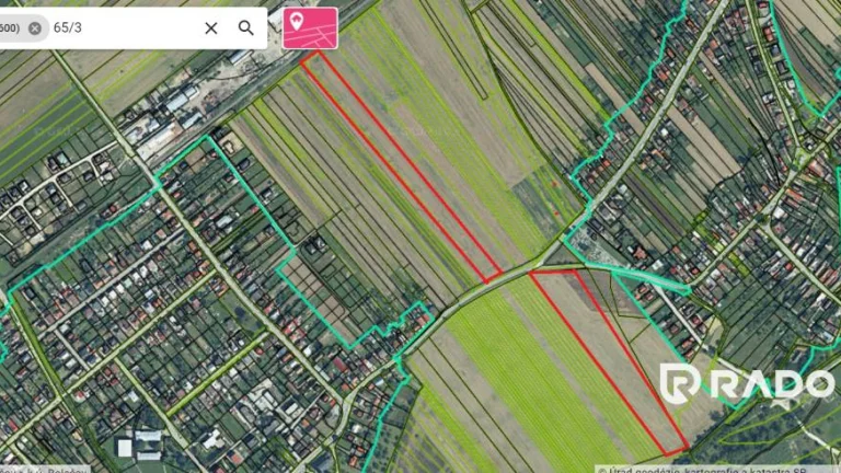 RADO | Poľnohospodárske pozemky | 8689,39m2 a 11417,24m2 |