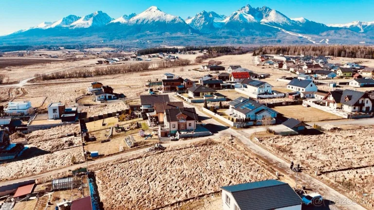 Stavebný pozemok s výhľadom na Tatry 1229m²