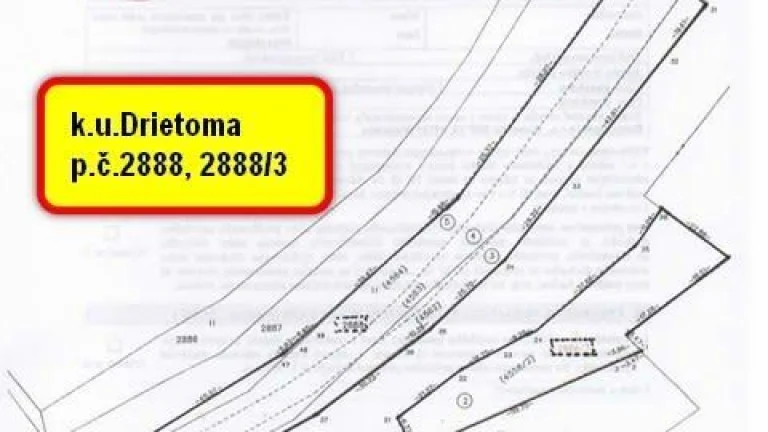 Bez maklérov predám zľavnený pozemok v lokalite Drietoma ID