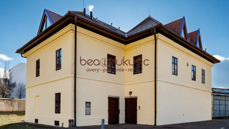 NA PREDAJ_DOM RABÍNA v Prešove_architektonický skvost