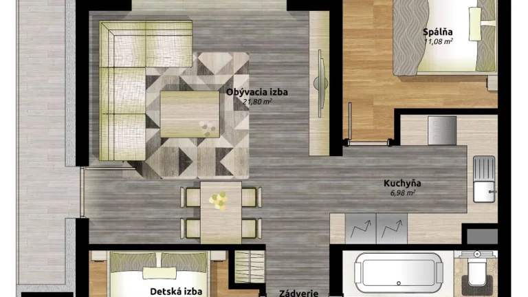 ETAPA D UŽ V PREDAJI, NOVÉ BYTY VEDĽA TERMÁLNEHO KÚPALISKA