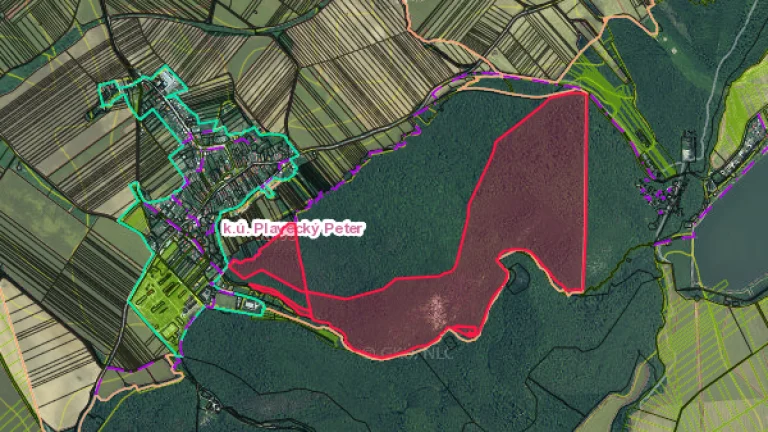 Predám podiely v urbári v k.ú. Plavecký Peter - 12.530 m2