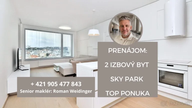 PRENÁJOM: 2-izbový byt, Továrenská 12, Staré Mesto, Bratisla