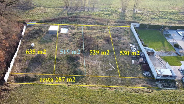 Stavebné pozemky - Molnárka