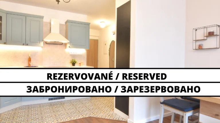 REZERVOVANÝ 3-izb. byt v novostavbe, Ivanka pri Nitre
