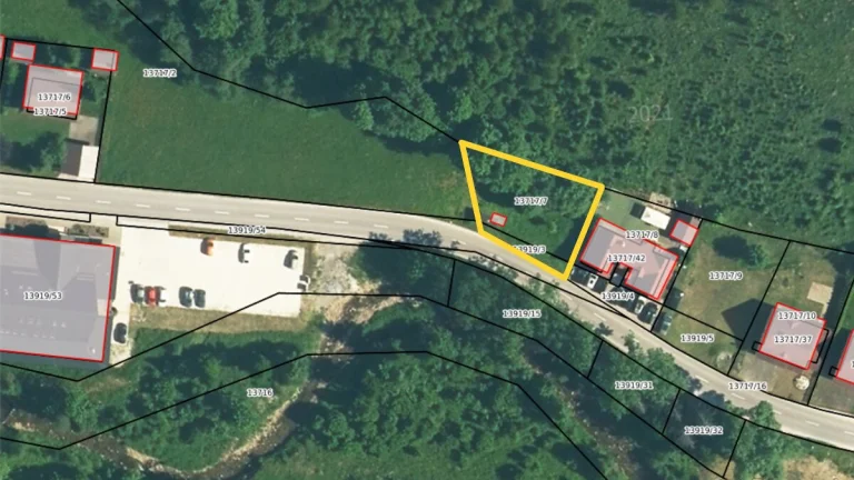 TRIOREALITY - Rekreačný pozemok - 524 m2 - Oščadnica