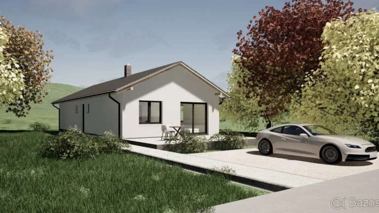 Novostavba bungalov s možnosťou podkrovia Kokšov Bakša