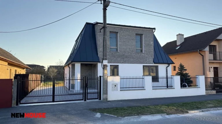VILA BISKUPICE - NA PREDAJ 5-izbová NOVOSTAVBA