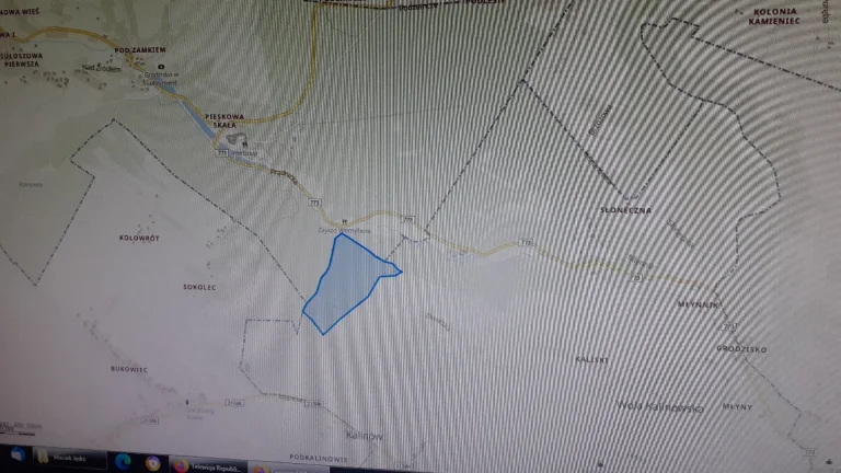 SPRZEDAMY 15ha lasu w PIESKOWEJ SKALE