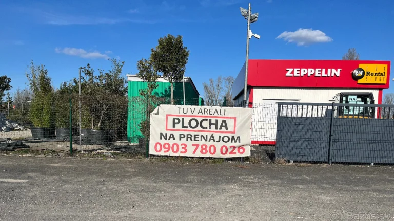 Prenájom pozemku