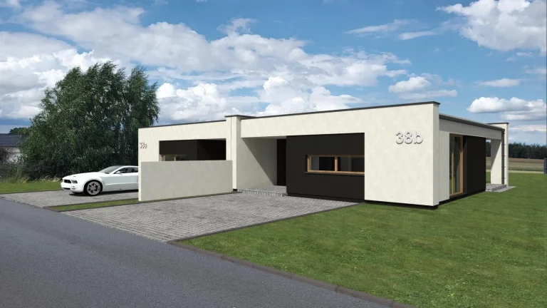 Dom w zabudowie bliźniaczej o powierzchni 91m2, Kalisz