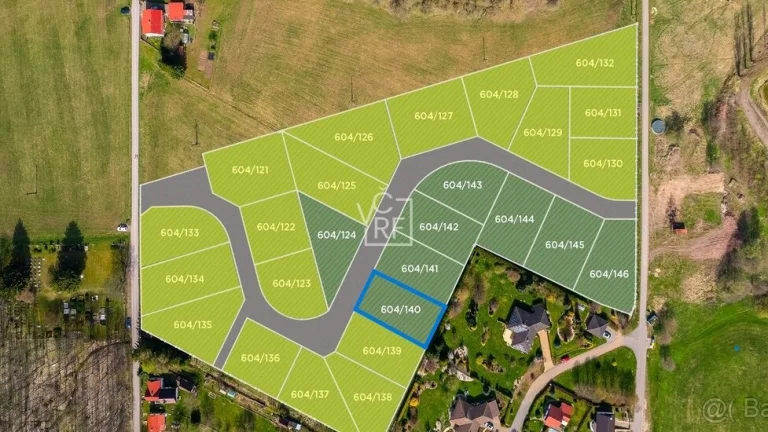 Prodej pozemku o výměře 870 m2 určeného k výstavbě v obci Ža