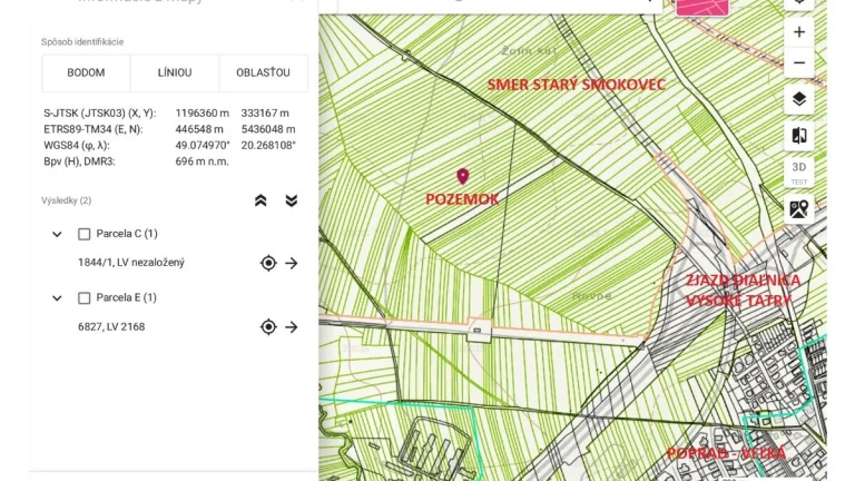 Orná pôda na predaj Poprad - Veľká
