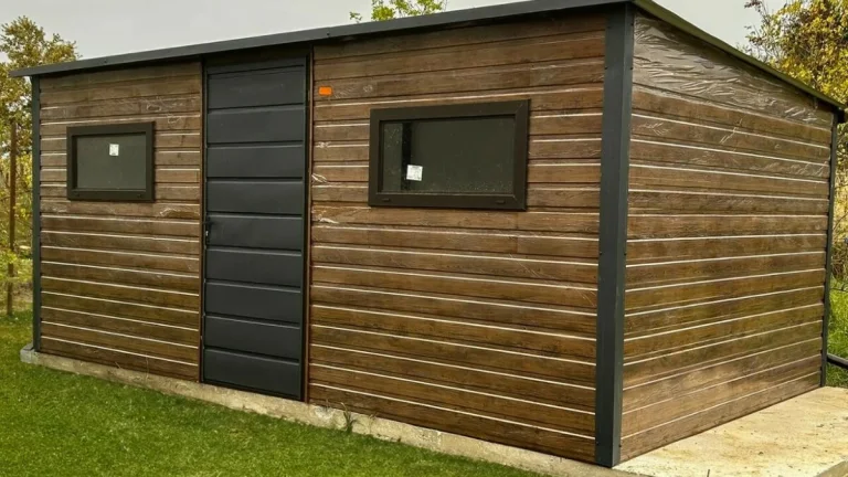 Plechový zahradní domek 4,5 x 3 m