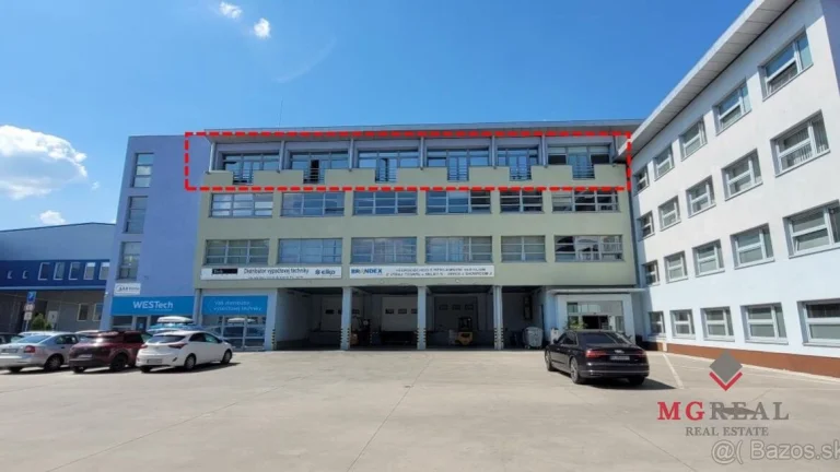 Samostatný kancelársky celok 366m2, Stará Vajnorská