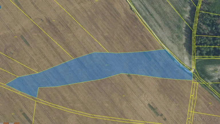 Zemědělské pozemky na Prostějovsku 28 243 m², prodej ve 100%