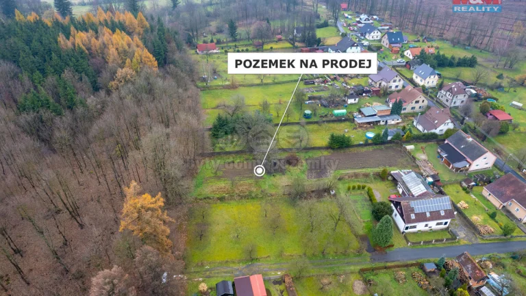 Prodej pozemku k bydlení, 905 m², Nový Oldřichov