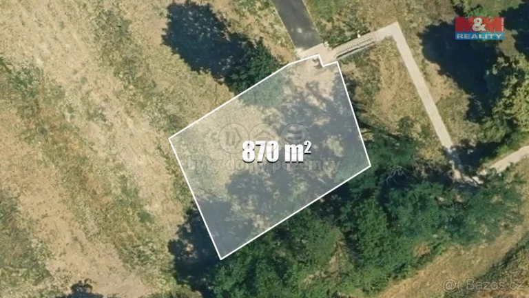 Prodej pozemku k bydlení, 870 m², Podhořany u Ronova
