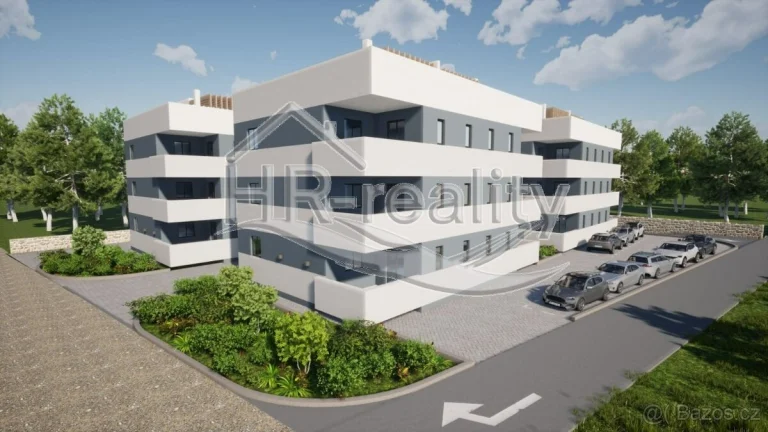 ChorvatskoPakoštane - výborná lokalita apartmány vo výstavbe