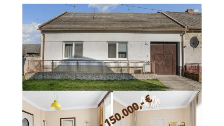 Na predaj starší rodinný dom v Lábe, vhodný na rekonštrukciu