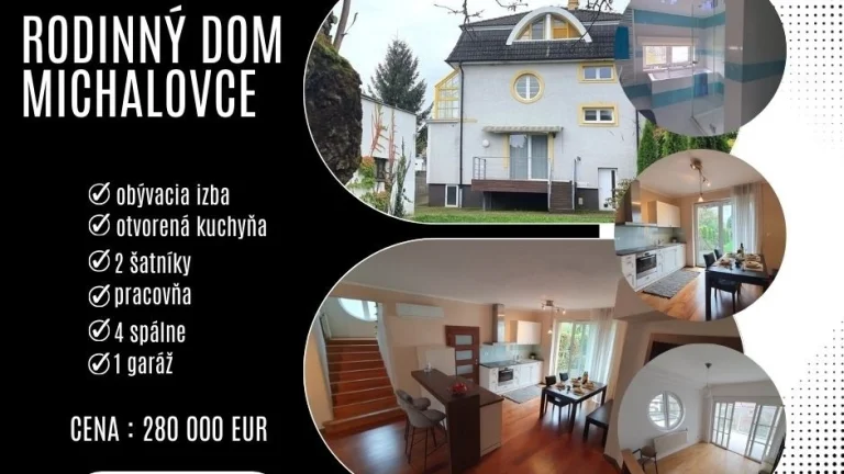 AD REALITY - Rodinný dom Michalovce - Hrádok