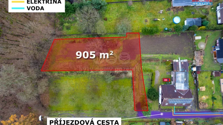 Prodej zahrady, 905 m², Nový Oldřichov