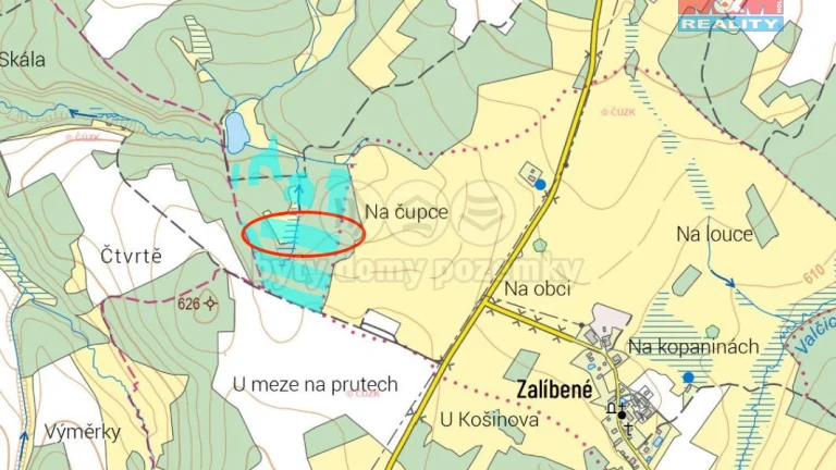 Prodej les 11243 m2, Studnice