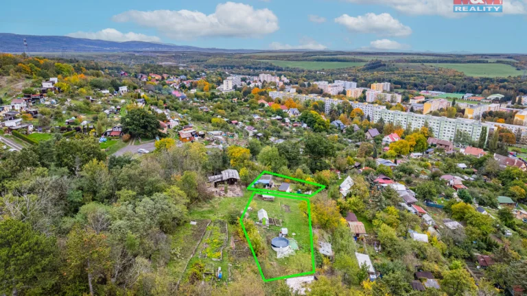 Prodej zahrady, 1 017 m2, OV, Kadaň