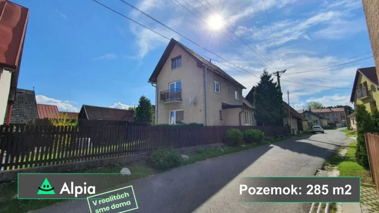 Rodinný dom na predaj, Pribylina