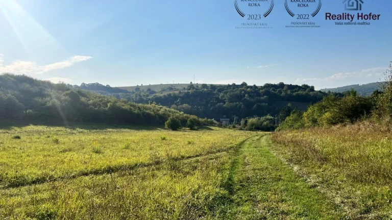 Investičný pozemok, 566m2, Hnevlivá dolina, Prešov
