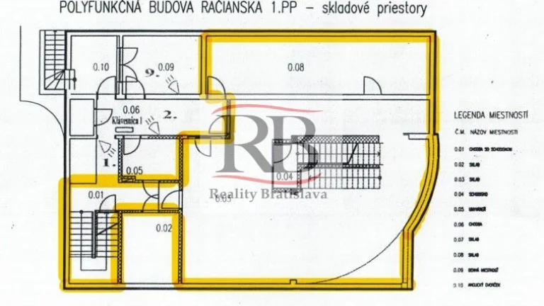Skladový priestor, v blízkosti Figara, 200 m2