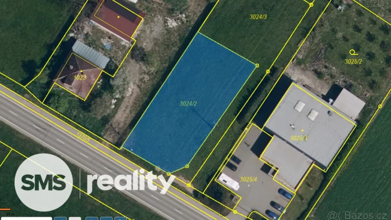 Prodej stavebního pozemku 955 m² – Měřín