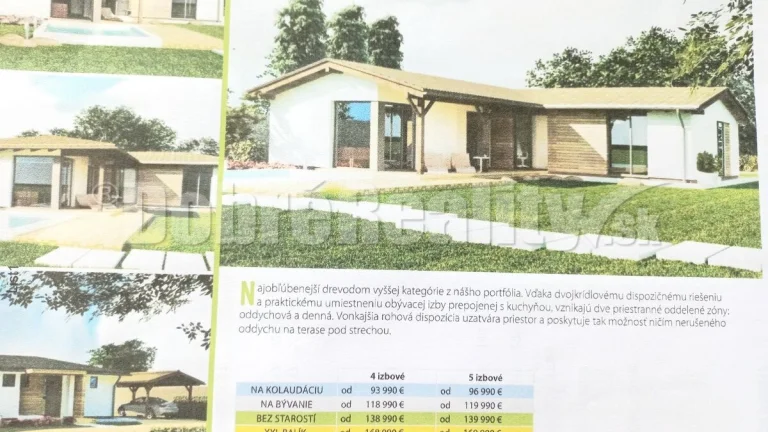 VÝSTAVBA: 4-izbový drevodom Praktik na vlastnom pozemku