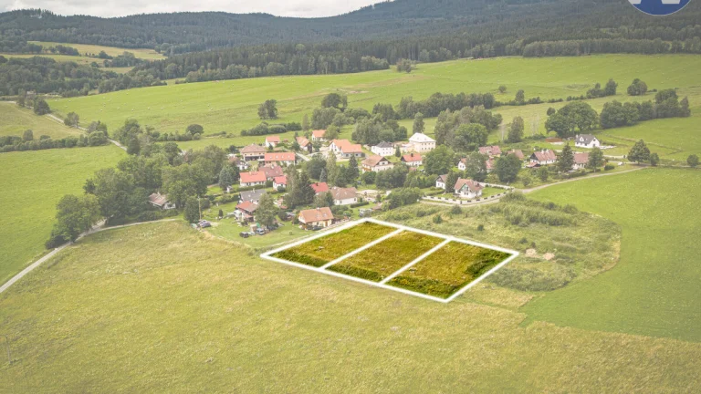 Horní Planá, stavební parcely Maňava