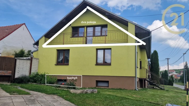 Pronájem bytu 2+1 v rodinné domě se zahradou Uhřice, okr....