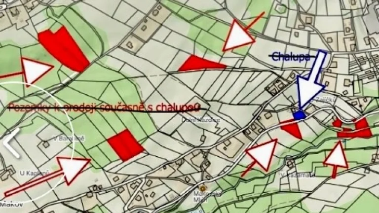 Lesní pozemky a louky Paseky nad Jizerou