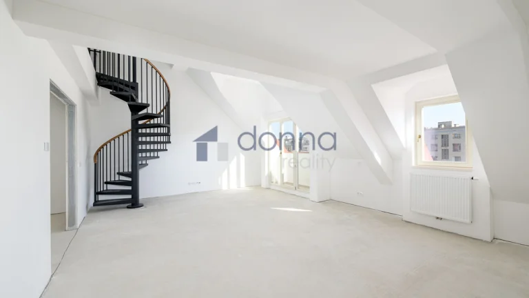 Prodej mezonetového bytu 4+kk 109 m², ul. Na Výšinách, Praha