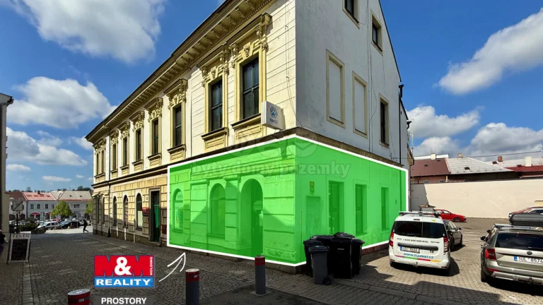 Pronájem prodejních prostor v Rychnově nad Kněžnou