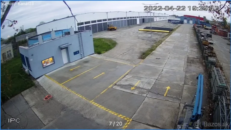 Vajnory - sklad, garáž, spevnená plocha, parking