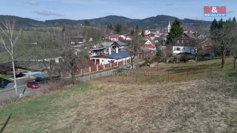 Prodej, stavební parcela 897 m2, Kašperské Hory